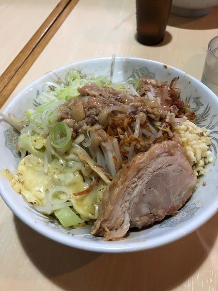 「まぜそば」@蒙麺 火の豚の写真