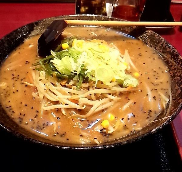 「みそらーめん」@金太郎らーめんの写真