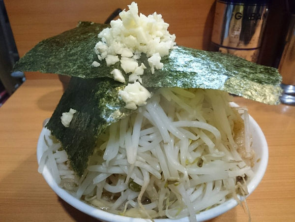 「プチ二郎、のり」@ラーメン二郎 八王子野猿街道店2の写真