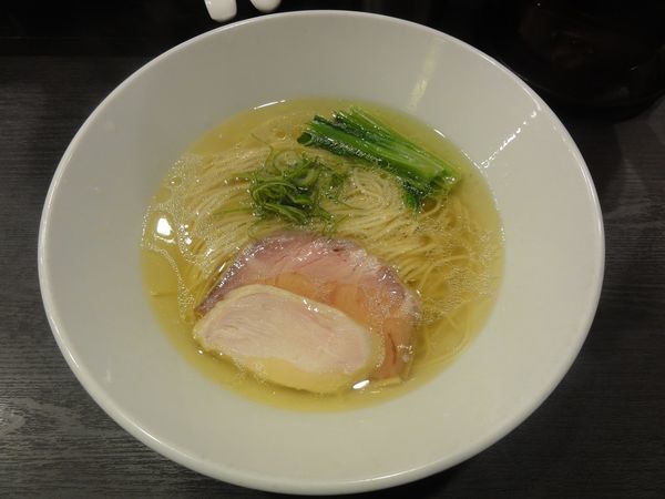 「芳醇鶏そば（塩）」@麺や 福はらの写真