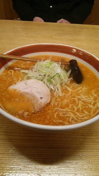 「ネギ味噌ラーメン　大盛」@中華そば 浜田屋 県庁店の写真