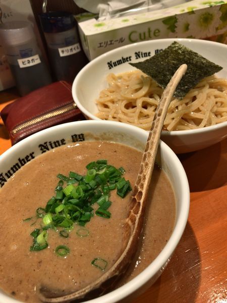 「濃厚つけめん＋味玉」@麺Dining Number Nine 09の写真
