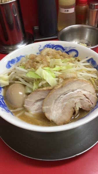 「ラーメン 煮卵 チャーシュー1枚」@ジャンクガレッジ 北浦和店の写真