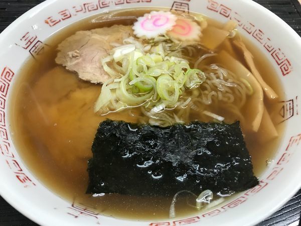 「焼き干し中華  680円」@㐂伝の写真