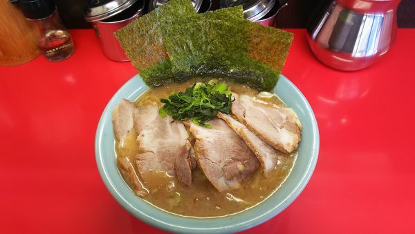 「チャーシューメン(大)」@横浜家系ラーメン 心家の写真