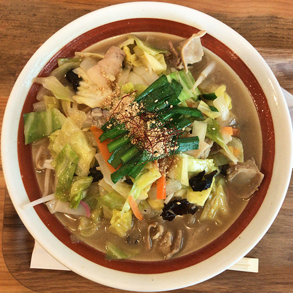 「もつ韮ちゃんぽん」@福岡ちゃんぽん さいこんたんの写真