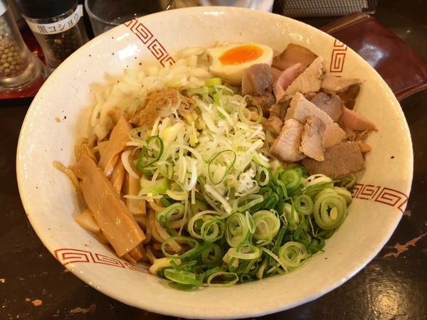 「まぜそば＋追い飯」@中華そば 葵の写真