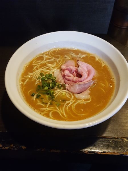 「香蝦麺」@灰汁中華 丿貫 福富町本店の写真