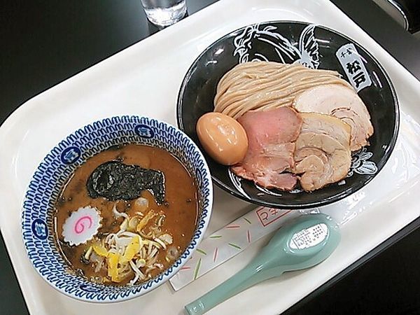 「濃厚つけめん（並）＋特製トッピング」@中華蕎麦 とみ田 新春味の逸品会の写真