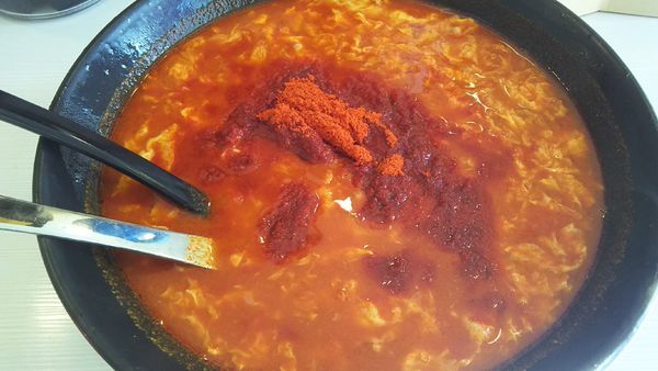 「味噌タンタンメン(メチャ辛) ￥850」@中山 マグマ タンタンメンの写真