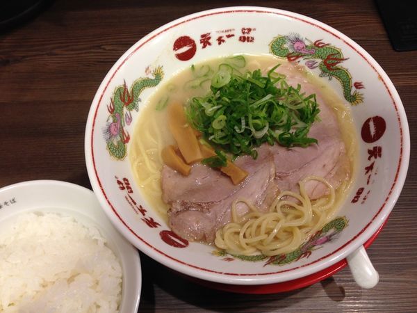 「大盛りライス定食（屋台の味）」@天下一品 上野アメ横店の写真