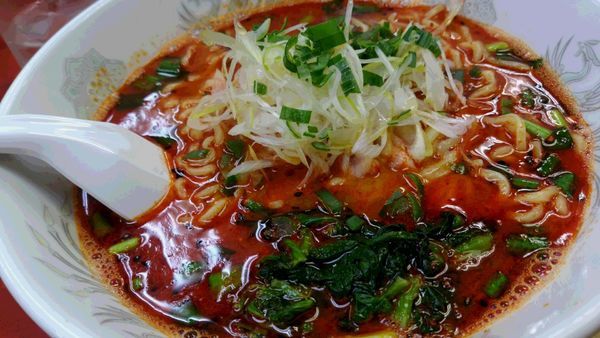 「ドラごんら～めん７３０円辛さ上級」@らーめん ドラごんちの写真