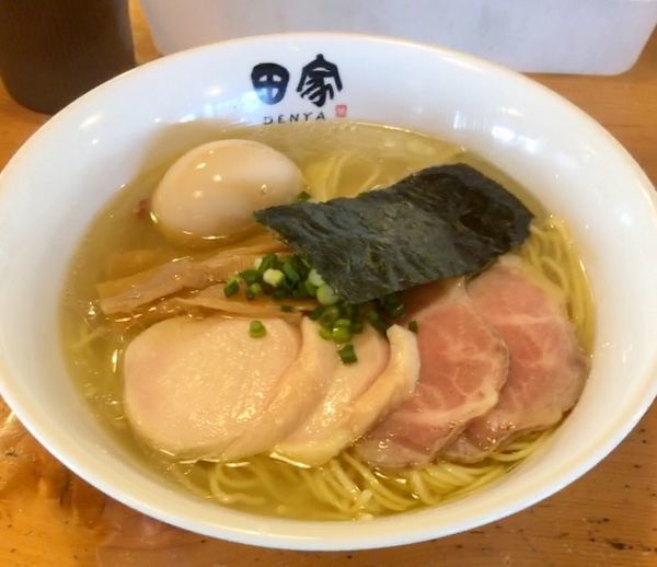 「特製塩そば（980¥）」@中華そば 田家 本店の写真