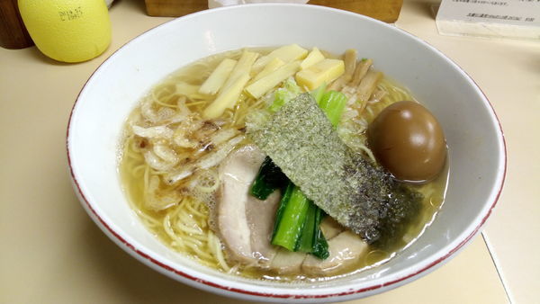 「富山白えび塩」@支那そば 心麺の写真