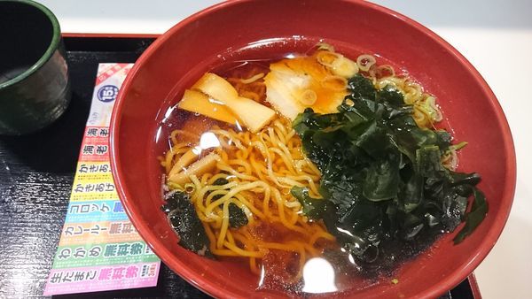 「中華そば わかめ(クーポン)」@ゆで太郎 伊勢佐木長者町店の写真