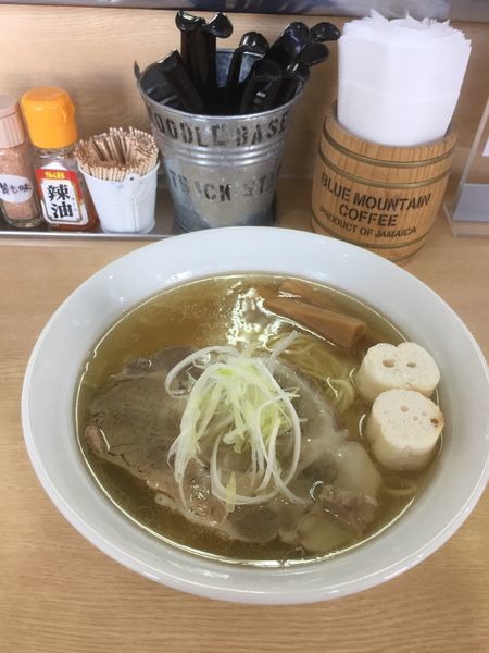 「鶏と魚介の塩そば」@NOODLE BASE  TRICK☆STARの写真