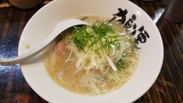 「らーめん　ねぎ盛り」@狼煙 松本店の写真