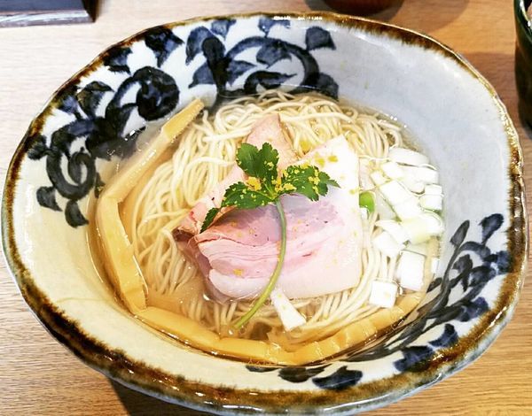 「ゆず塩」@麺屋 椿丸の写真