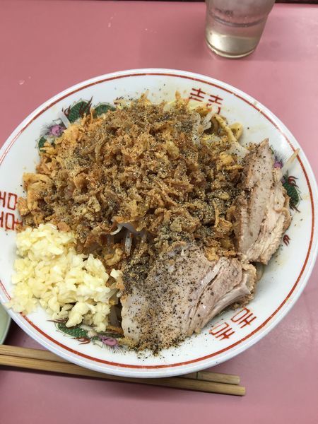 「汁なしラーメン」@ラーメン荘 おもしろい方への写真