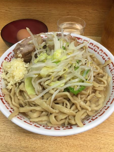 「小 いい卵」@ラーメン二郎 環七新新代田店の写真