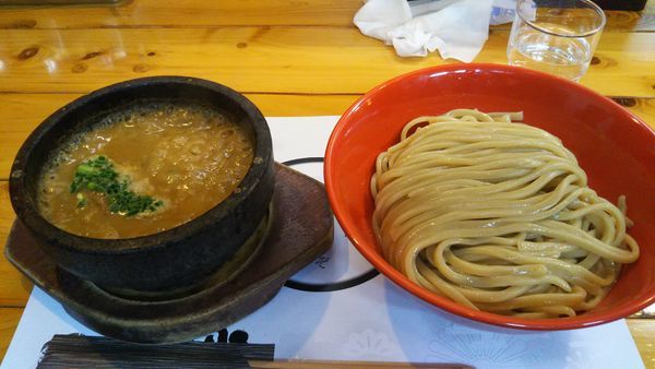 「オマール海老のつけめん」@活龍 海老蟹専門 甲殻堂の写真