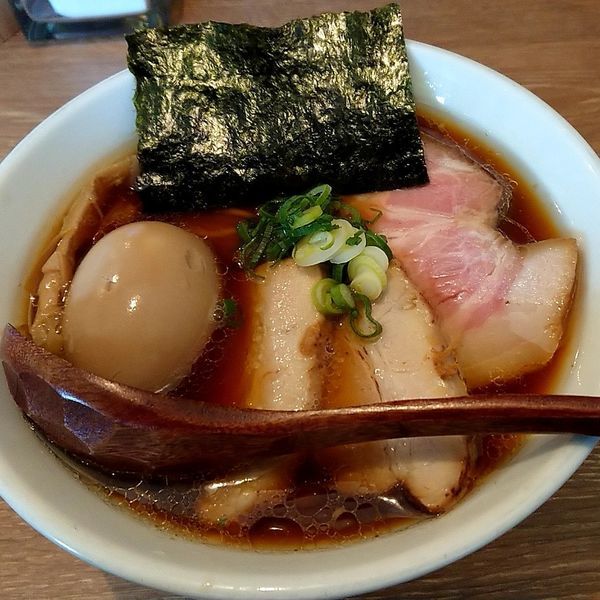 「特製中華そば」@AKEBIの写真