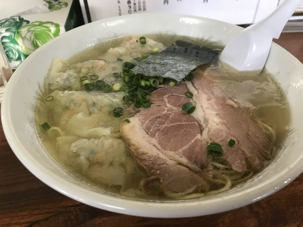 「塩雲呑麺 1,050円」@伊達屋の写真
