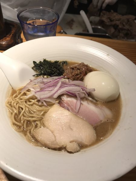 「限定烏賊煮干そば」@麺処 篠はらの写真