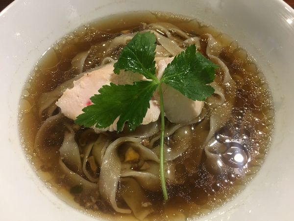 「ポルチーニ香る新麦そば」@らぁ麺 やまぐちの写真