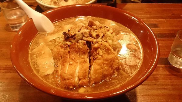 「からあげジロー 990円」@らーめん・つけめん 八角の写真