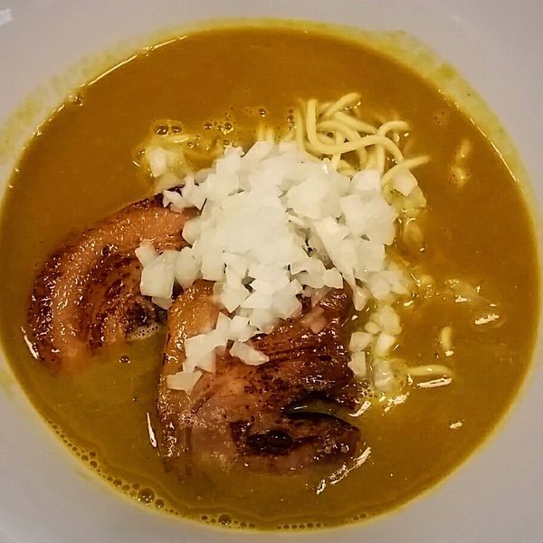 「【限定】渡蟹（塩）８５０円」@青山清湯そば 青ノ樹の写真