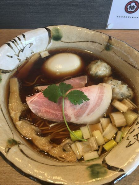 「特製炙り醤油ソバ」@麺屋 椿丸の写真