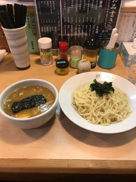 「きんやつけめん」@手打ちつけ麺 欣家の写真