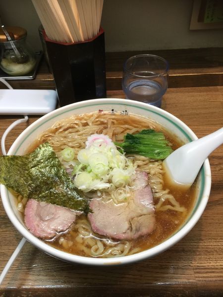 「支那そば大盛」@青竹平打ち中華そば 麺壱吉兆の写真