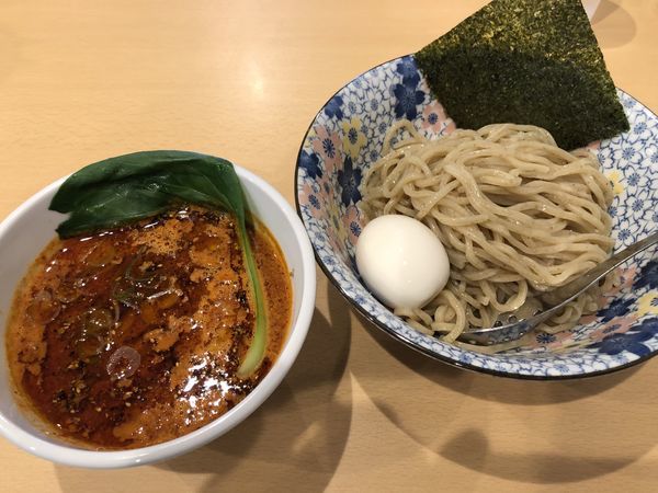 「坦々つけ麺＋鬼辛のその先＋玉子」@麺屋 湊の写真