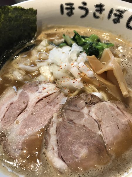 「煮干しラーメン」@自家製麺 ほうきぼし 赤羽駅前店の写真