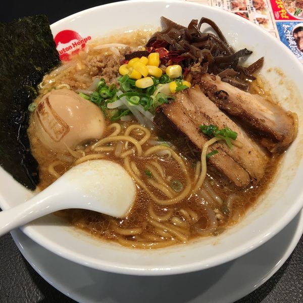 「味噌トン」@まるはちラーメンの写真