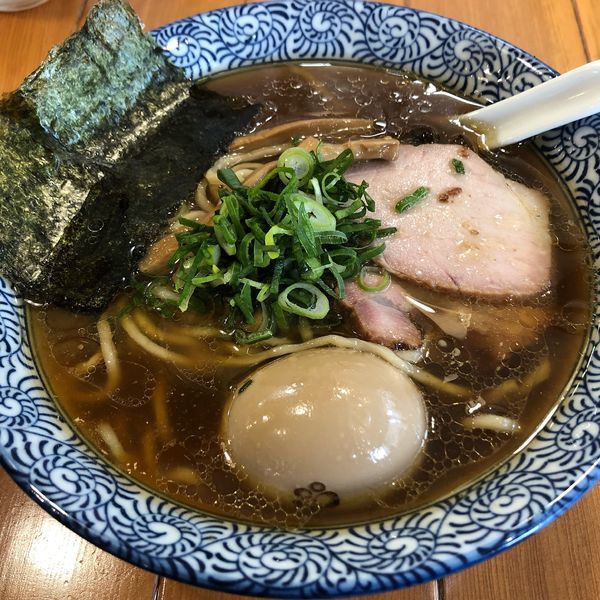 「はるゆたからーめん醤油 味玉」@らーめん森や。の写真