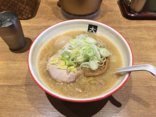 「味噌らーめん大盛 ＋ 煮たまご」@大島の写真