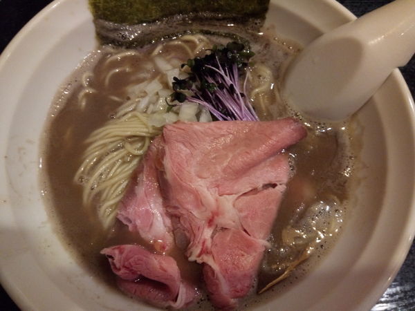 「本鮪そば（二段仕込みシビマックス）」@布施丿貫の写真