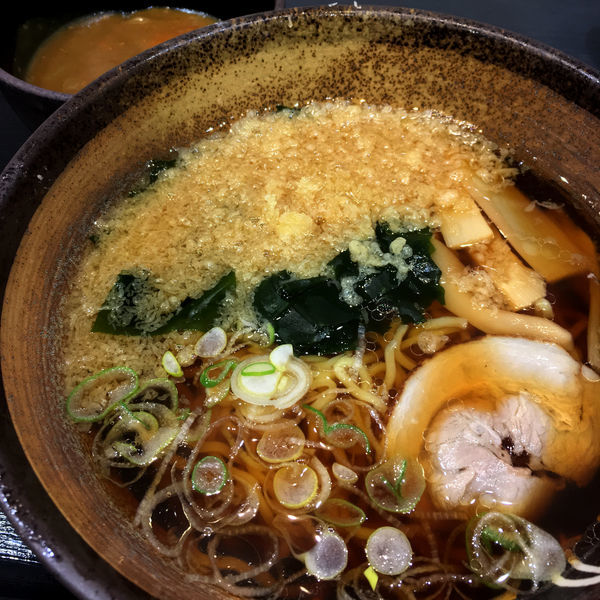 「中華そば　390円　カレールー　150円」@ゆで太郎 太田新井町店の写真