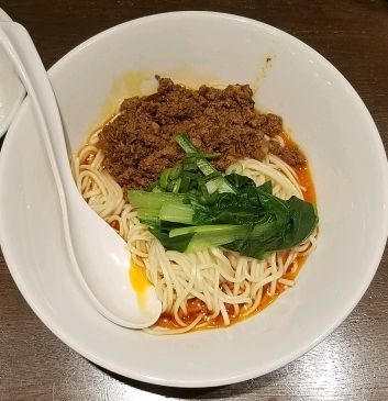 「成都式汁なし担担麺」@六坊担担面の写真