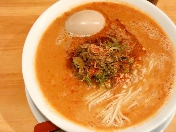 「担担麺＋味玉」@麺庵ちとせの写真