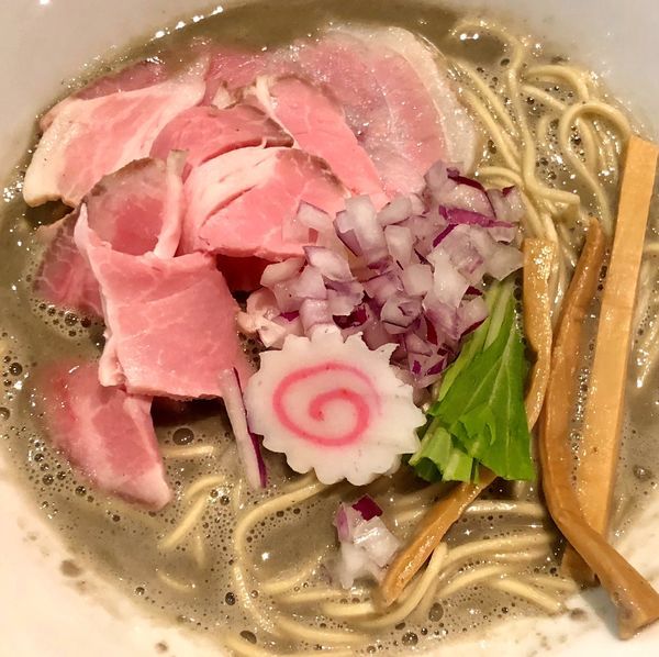 「濃厚煮干そば」@鶏そば なんきち 東京店の写真