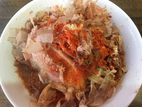 「辛醬赤みそもやしラーメン ［激辛］」@骨太味覚の写真
