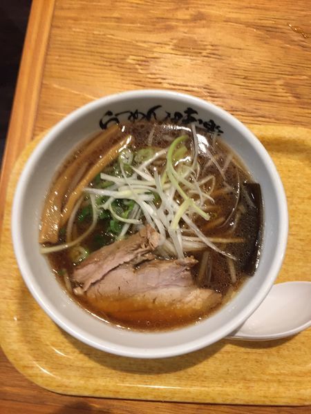「しょうゆラーメン」@利尻らーめん 味楽 新横浜ラーメン博物館店の写真