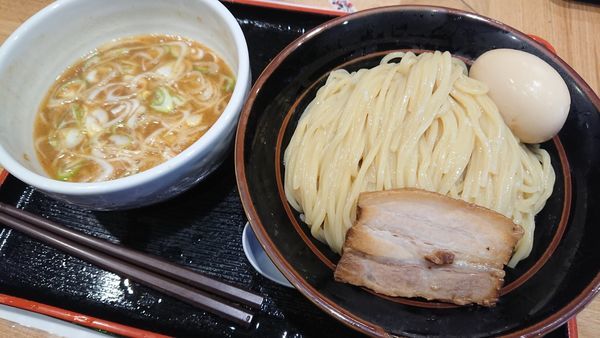 「味玉つけ麺中盛」@麺屋 睡蓮の写真