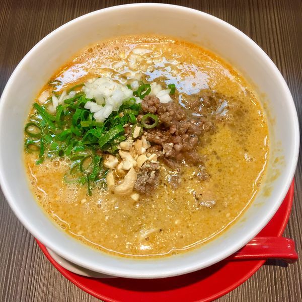 「【食材コラボ 鳴龍✖️地球の中華そば】 担々麺 ￥1000」@柳麺 呉田-goden-の写真