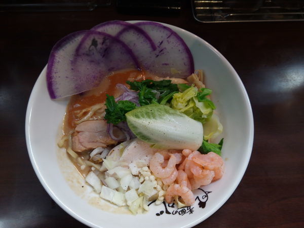 「【限定】オマール海老のまぜそば」@麺のようじの写真