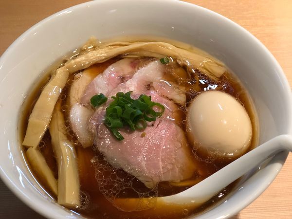 「特製醤油らぁ麺 1000円」@らぁ麺 はやし田 新宿本店の写真